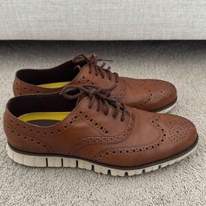 Men’s Cole Haan wing tip dress shoe